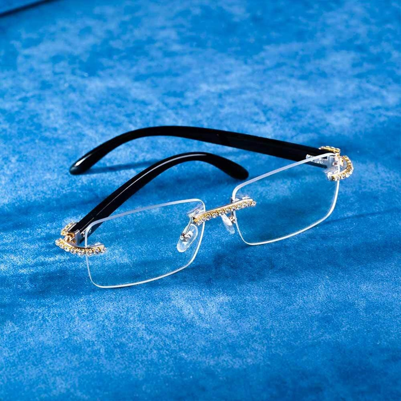 【Moissanite】Rimless Sunglasses