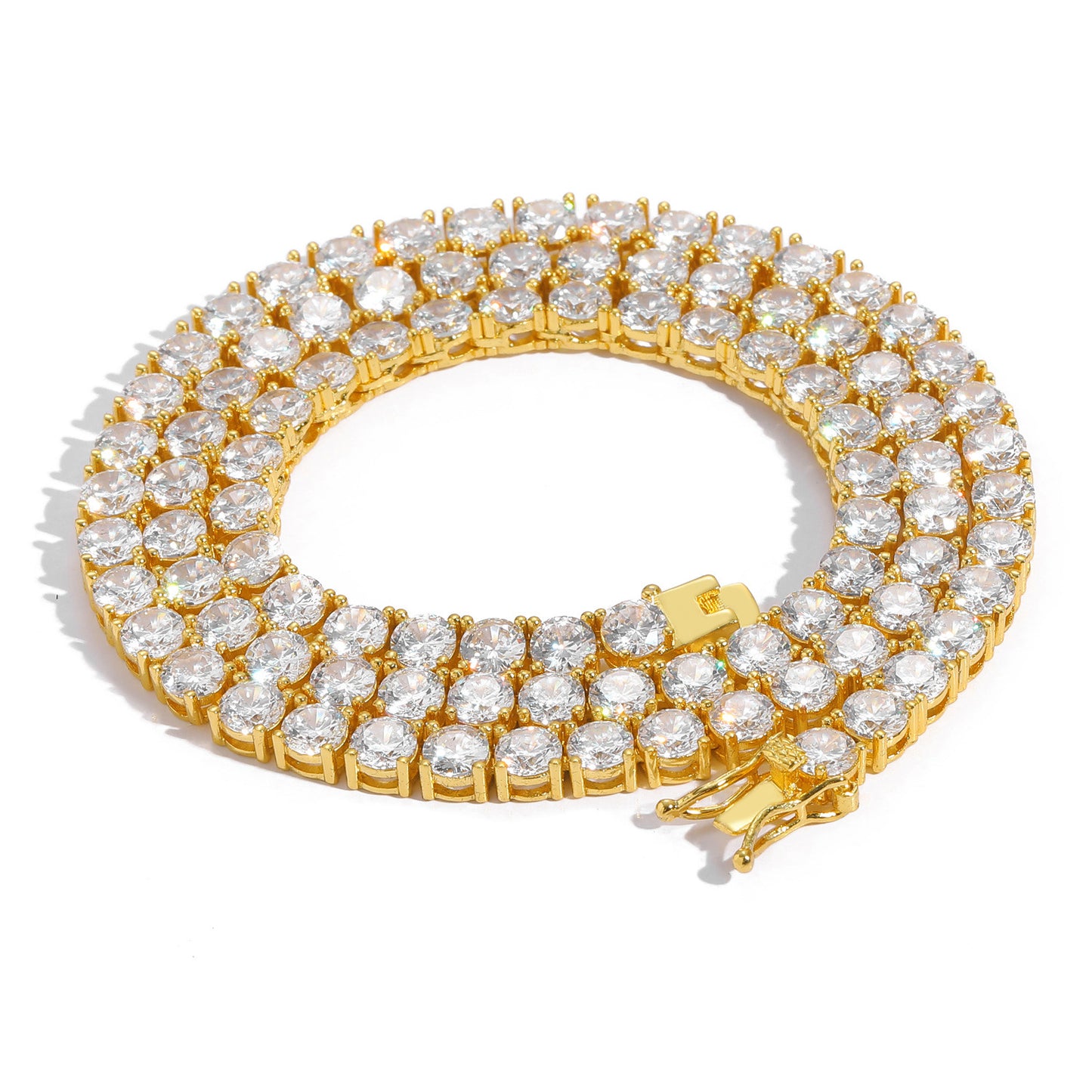 【2-6mm】テニスチェーンネックレス