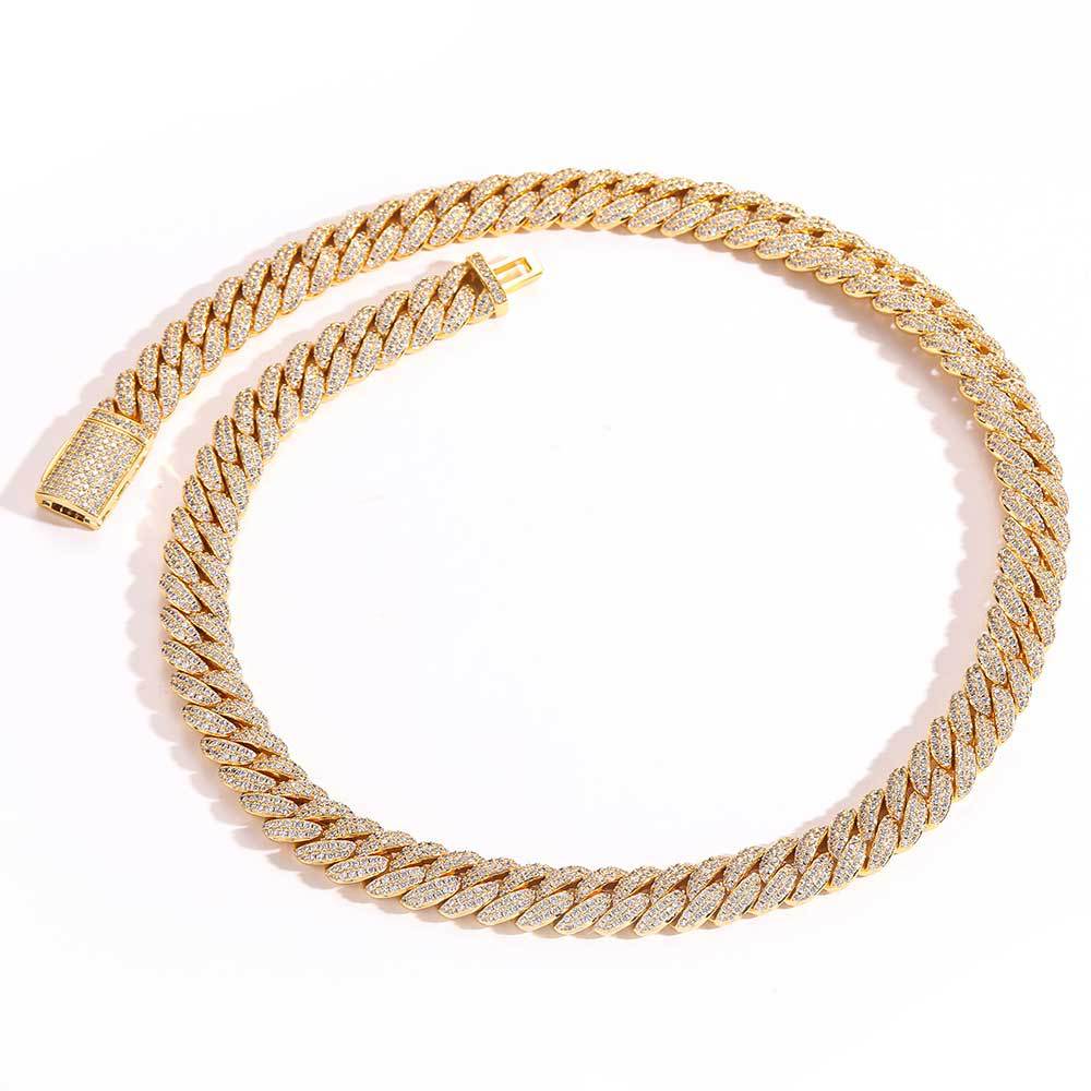 【10mm】マイアミチェーンネックレス