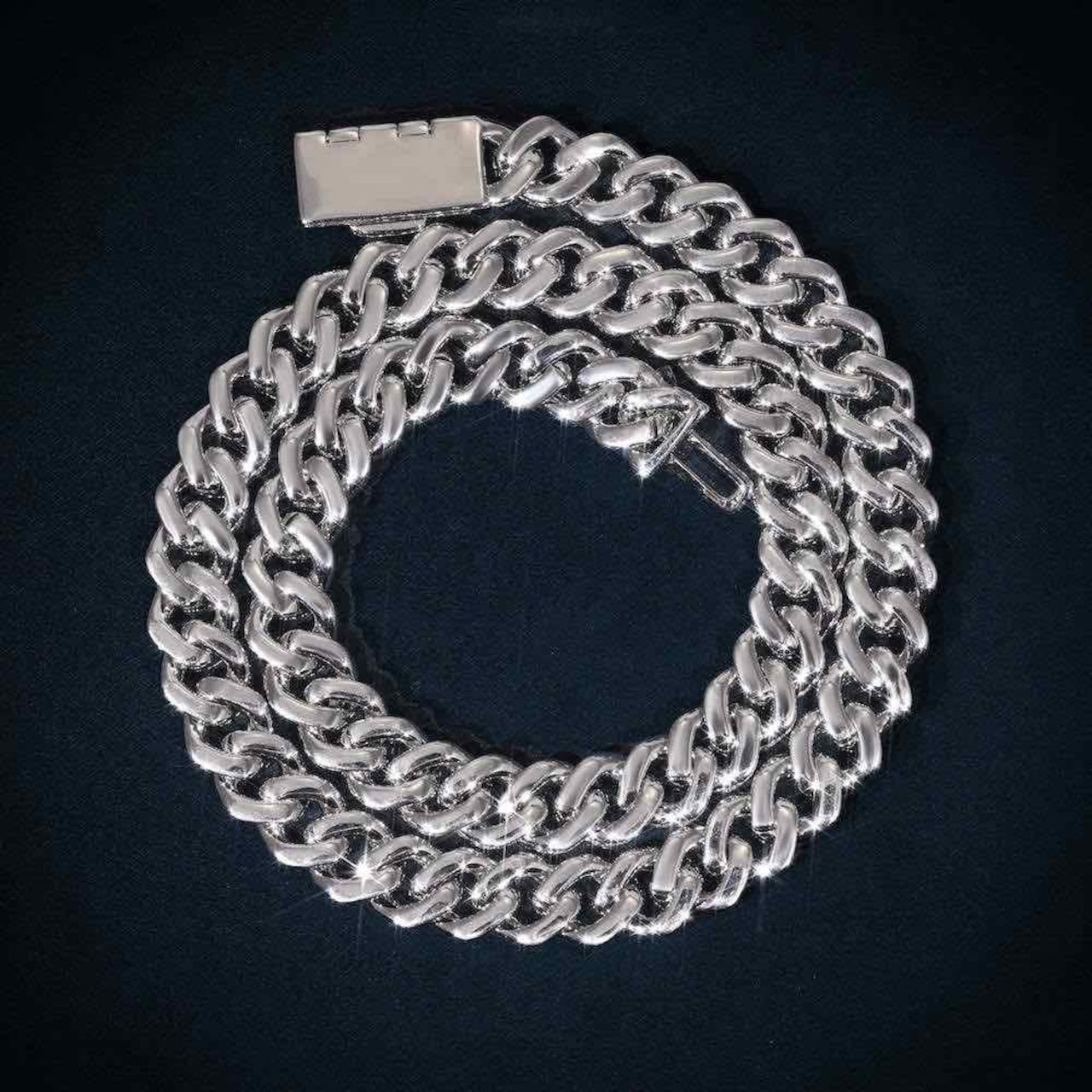 【Moissanite】 Iced Out Miami Cuban Chain Necklace【10mm】