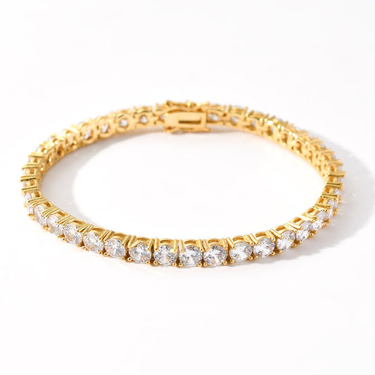 【2-6mm】テニスチェーンブレスレット