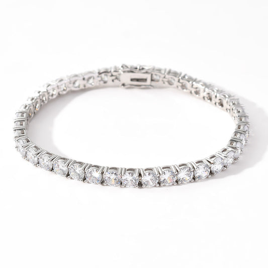 【2-6mm】テニスチェーンブレスレット
